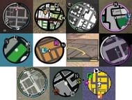 The minimap radar is an excellent game mechanic in the GTA series (Image via Sporcle)